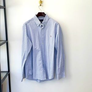 Ralph Lauren Slim Fit Stretch Oxford. Size XL.